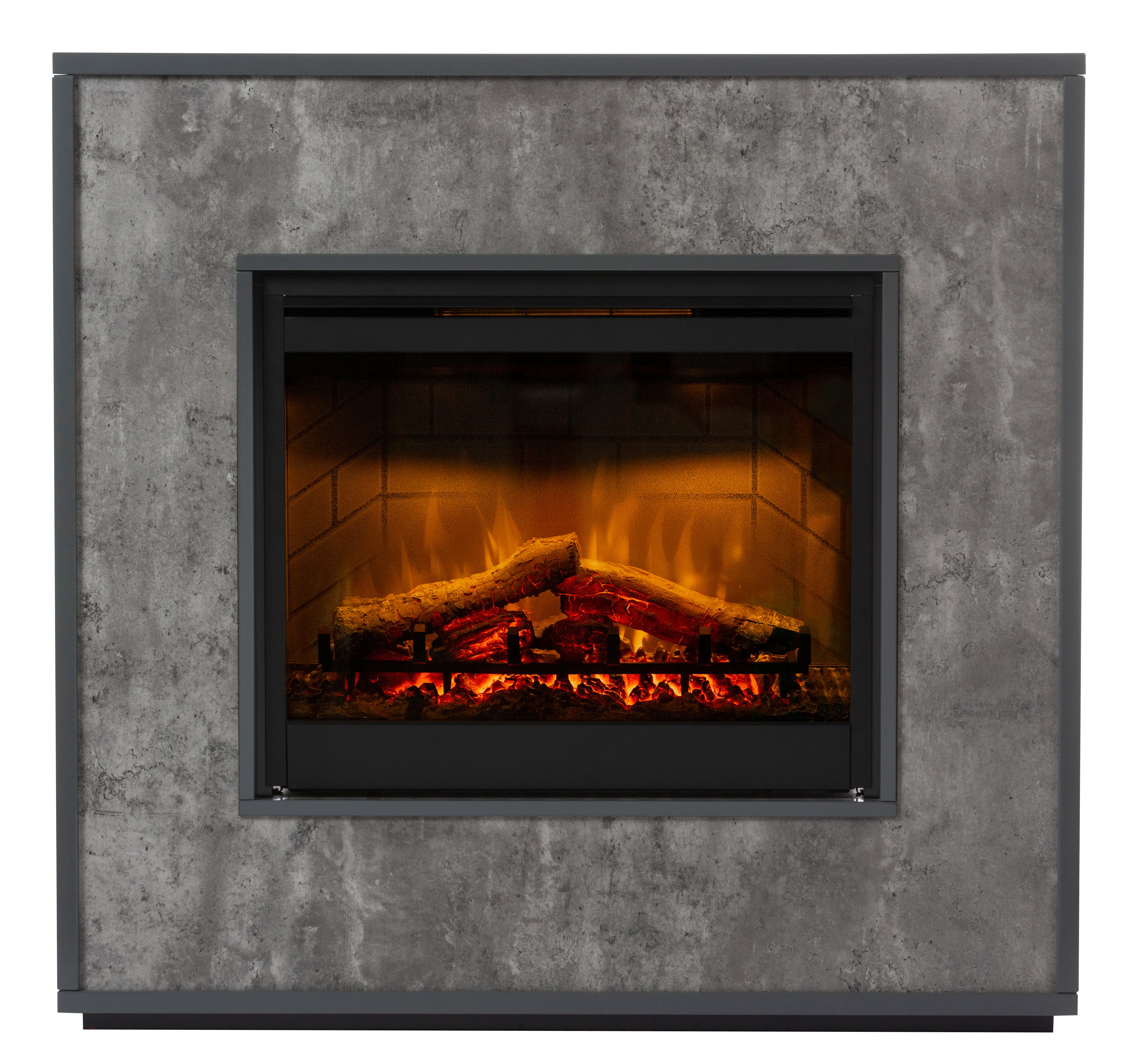 Atlantic Mantle with 26" LED Firebox