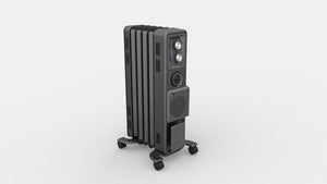 1.5kW Oil Free Column Heater with Timer & Turbo Fan