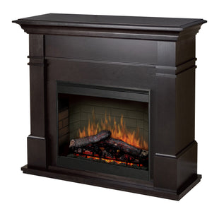 Kenton Espresso Mantle with LED Firebox